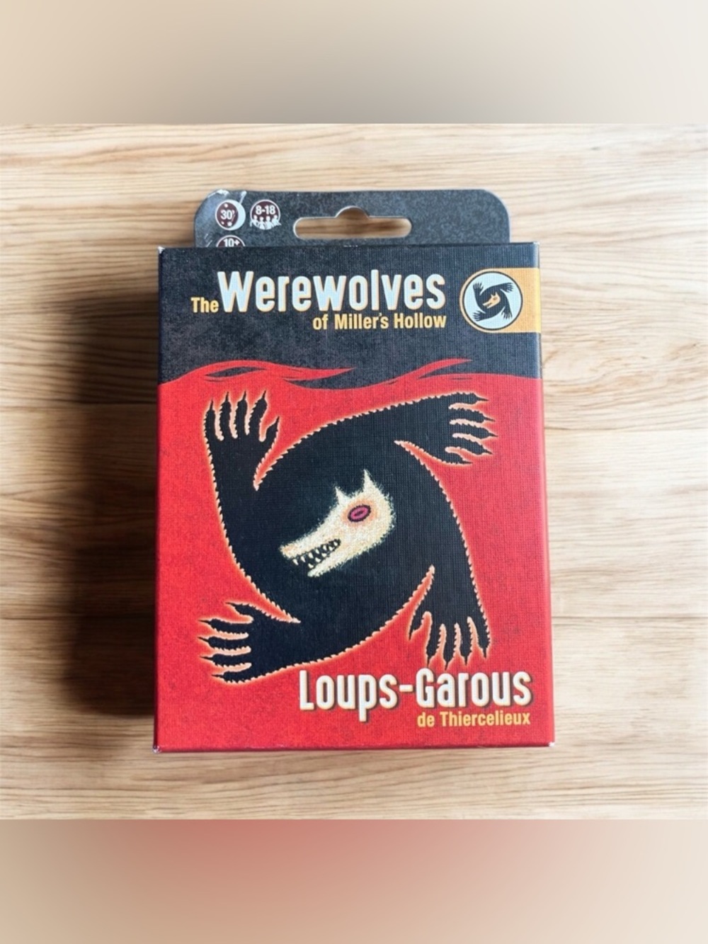NEW The Werewolves of Miller's Hollow Game Haunting French English Version Haunt